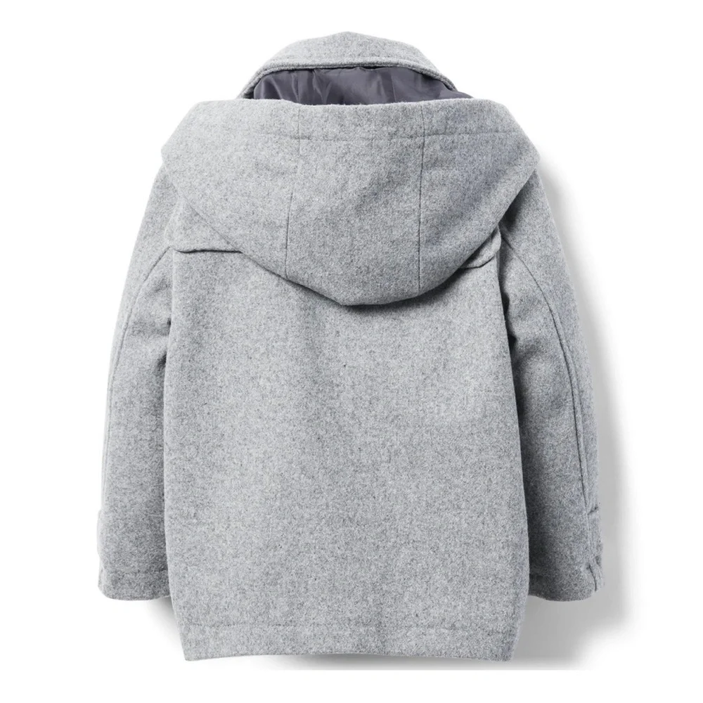 Janie and Jack Wool Toggle Coat- Size 3/4 - Picture 2 of 12